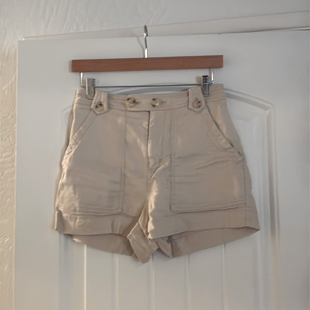 Anthropologie (Maeve) Khaki Color Shorts